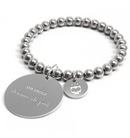 Bracelet 10 Buoni Propositi Femme in Acier DORMO DI PIU' - DORMO DI PIU'
